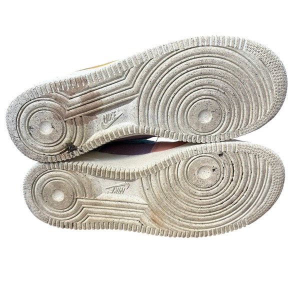 Nike Air Force 1 '07 LV8 Next Nature Low Sun‎ Club Sz 7Y Pastel Suede - Picture 8 of 11